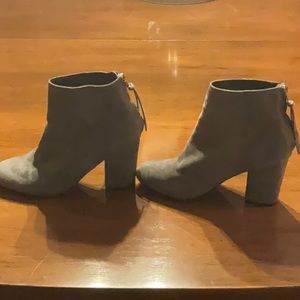 Steve Madden Gray Ankle Boots